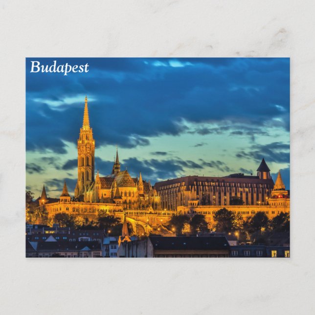 Budapest, Hungary Postcard (Front)