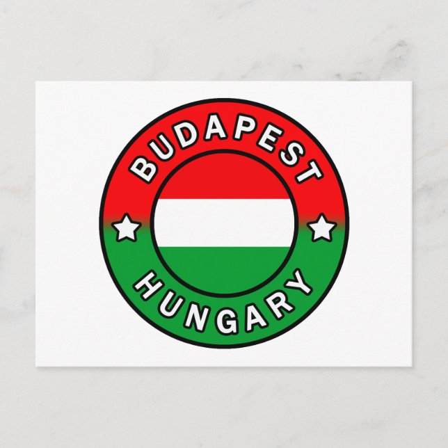 Budapest Hungary Postcard (Front)