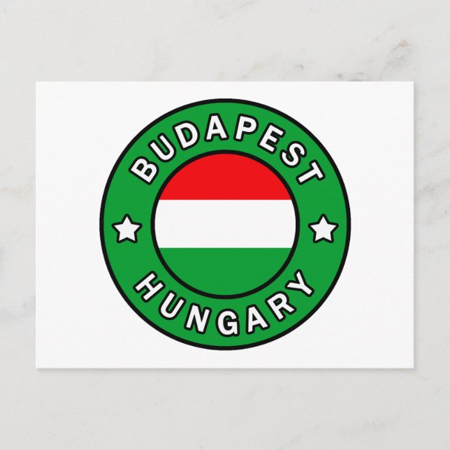 Budapest Hungary Postcard (Front)