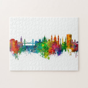 Budapest Hungary Skyline Jigsaw Puzzle