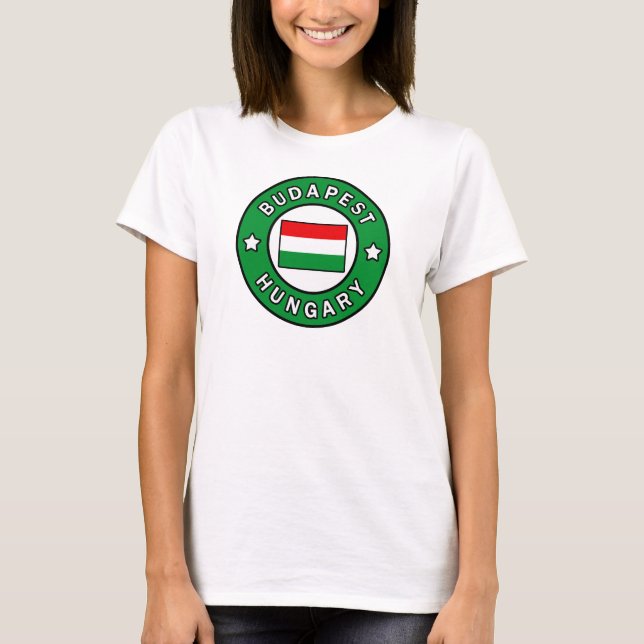 Budapest Hungary T-Shirt (Front)