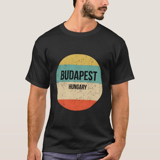 Budapest Hungary T-Shirt (Front)