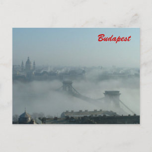 Budapest in Winter Postcard