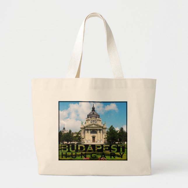 Budapest Large Tote Bag (Front)