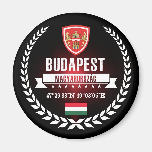 Budapest Magnet (Front)