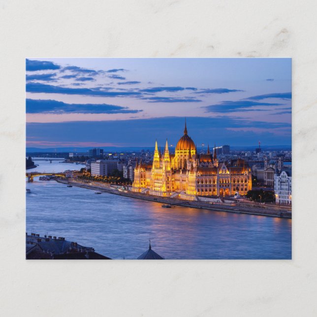 Budapest Parlament Postcard (Front)