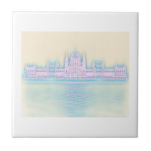 Budapest Parliament Building Hungary Ceramic Tile