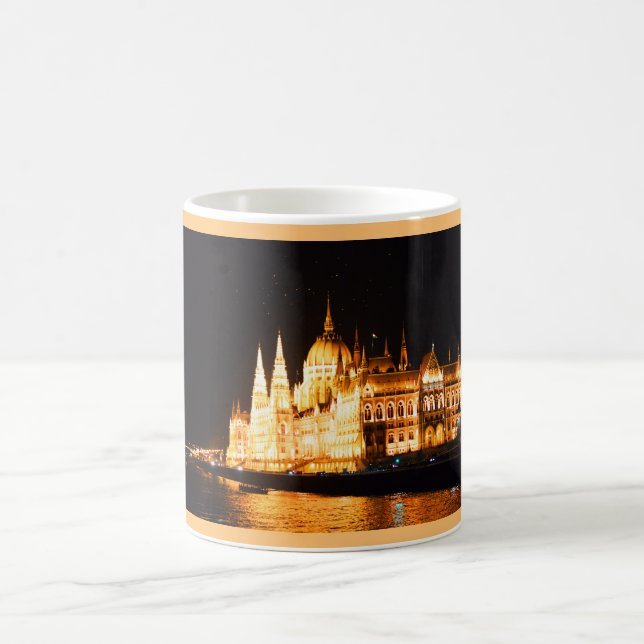 Budapest Parliament Coffee Mug (Center)