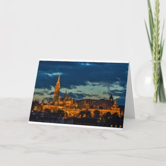 Budapest Picture Holiday Card (Front)