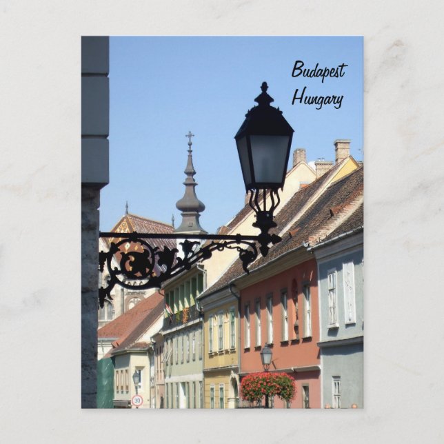 Budapest Postcard (Front)