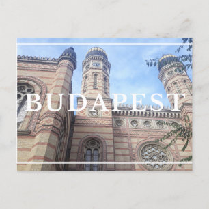 Budapest Synagogue Postcard
