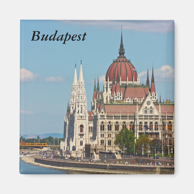 Budapest, the building of the Parliament, Budapest Magnet (Front)