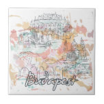 Budapest Tile<br><div class="desc">If you love to visit Budapest you will love this great design with some of the most famous sites of this great Hungarian City.</div>