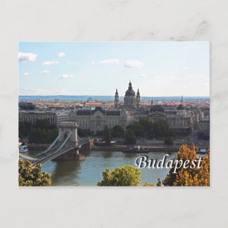 Budapest Travel Postcard