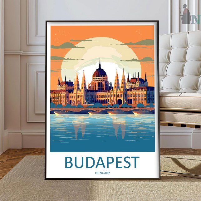 Budapest Travel Print Wall Art Budapest Wall Hangi (Creator Uploaded)