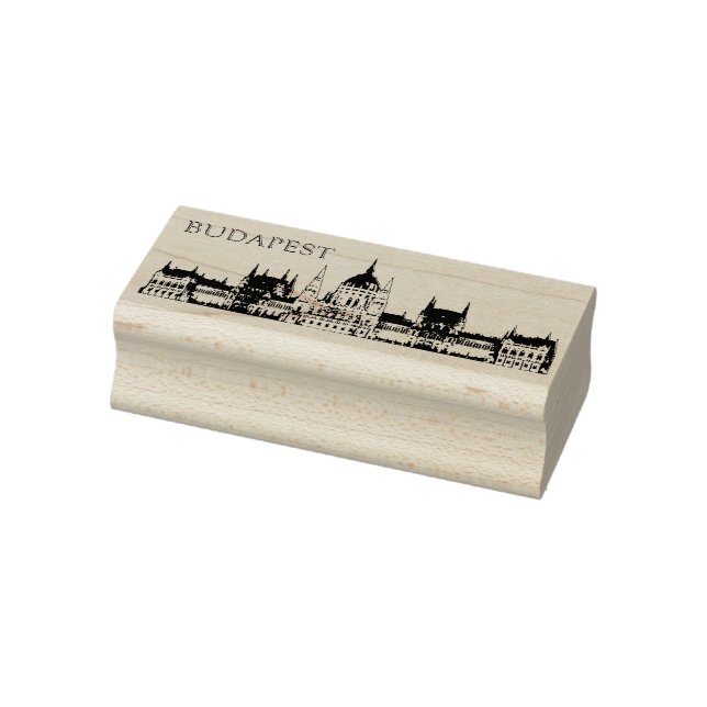 Budapest Travel Souvenir Rubber Stamp (Stamp)