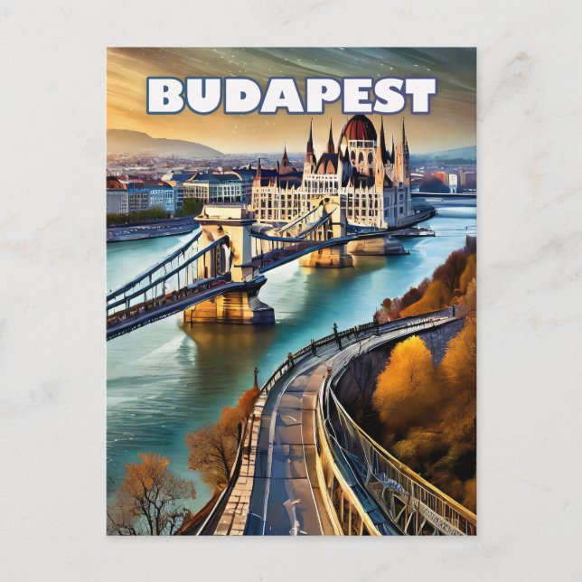 Budapest, where culture and art flourish in ha postcard (Front)