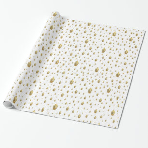 budda in white wrapping paper