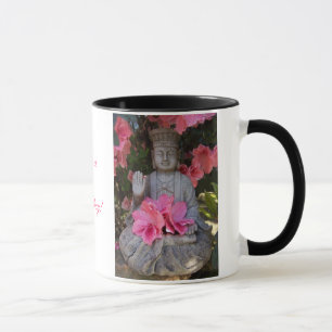 Buddah Beneath Azaleas Mug