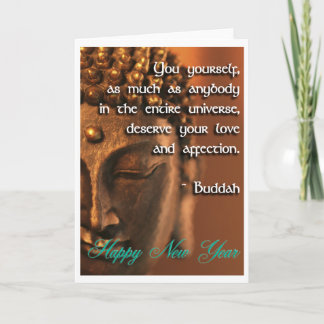 Buddah's Blessing Card