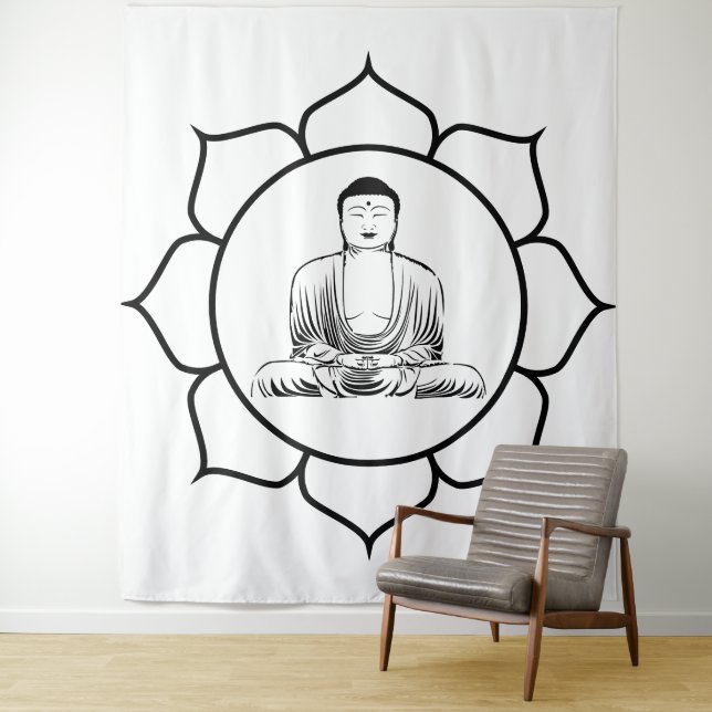 BuddahTapestry Tapestry (In Situ)