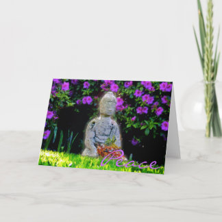 Buddha 2 Peace Greeting Card