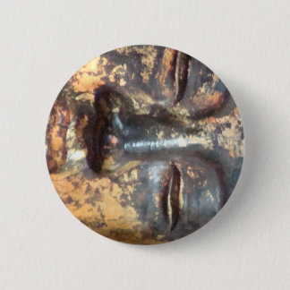 Buddha 6 Cm Round Badge