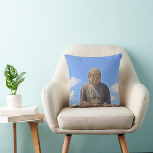 "BUDDHA" ACCENT THROW PILLOW