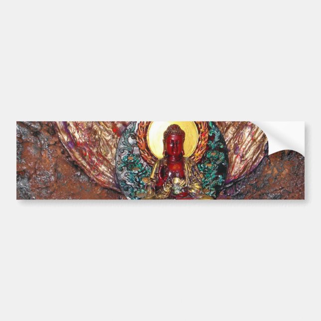 Buddha Altar Bumpsticker Bumper Sticker (Front)
