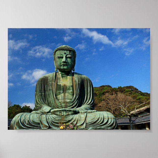Buddha And Blue Skies Poster (Front)