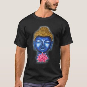 Buddha Asian Lotus Flower For Girlswomen T-Shirt