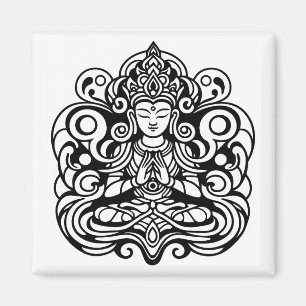 Buddha at Peace Magnet