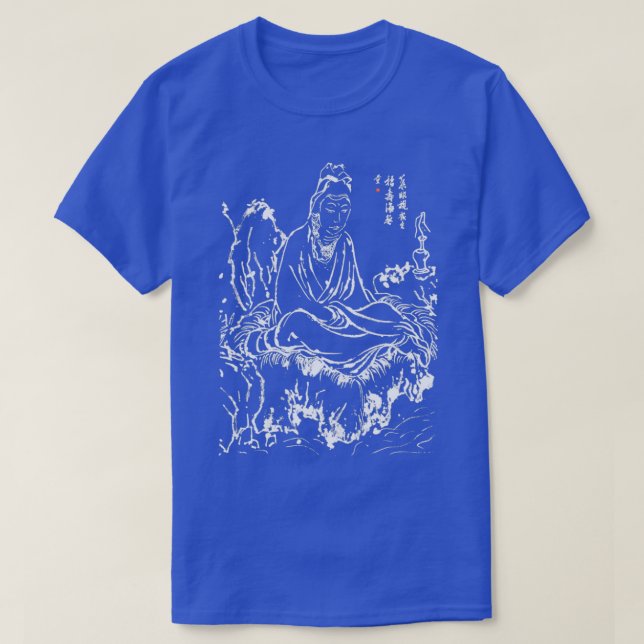 Buddha Avalokiteshvara Goddess Of Mercy Zen Art Me T-Shirt (Design Front)