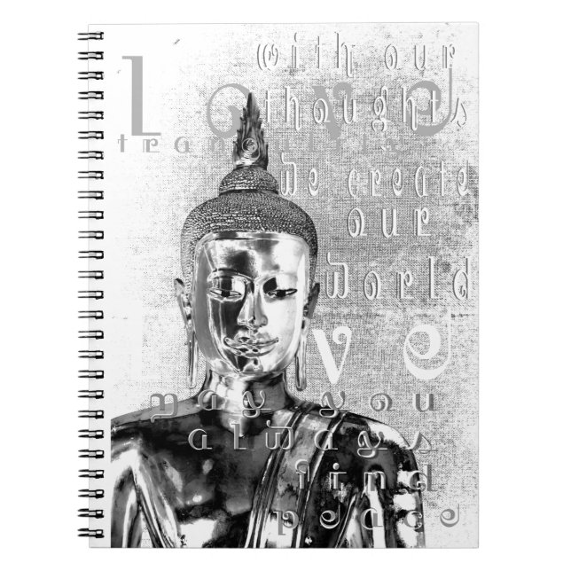 Buddha Blessing Notebook (Front)