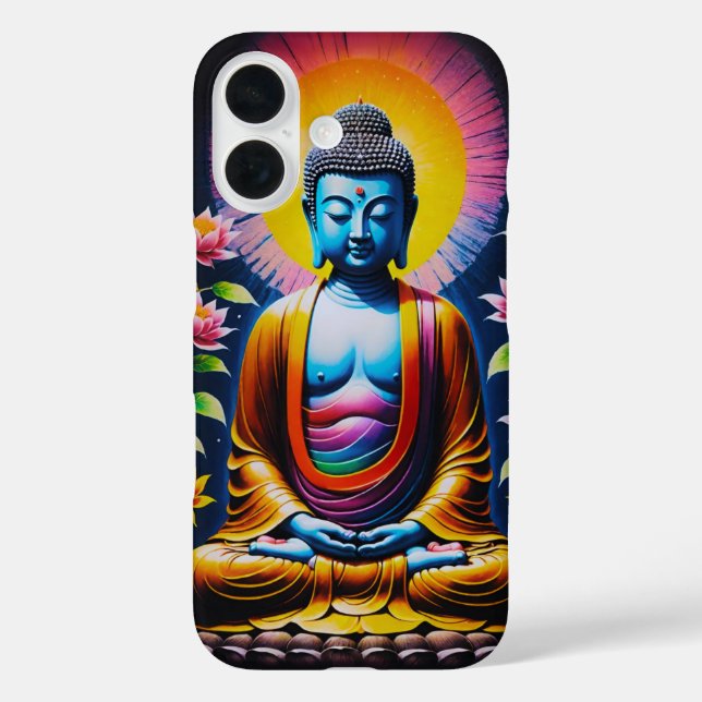 Buddha - Blooming Mindfulness Case-Mate iPhone Case (Back)