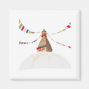 Buddha Boudha Swayambhu Magnet