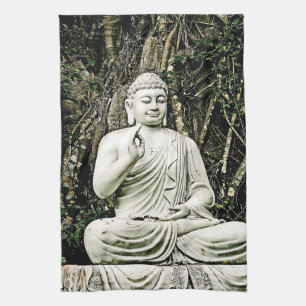 buddha, buddhism, asian, traditional, religion, tea towel
