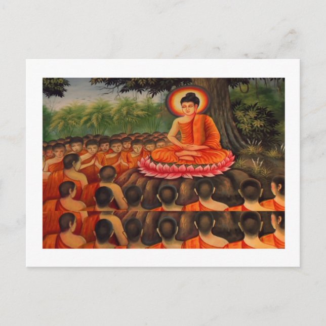 BUDDHA   Buddhism  Peace Postcard (Front)