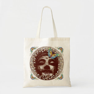 Buddha Butterfly  tote bag