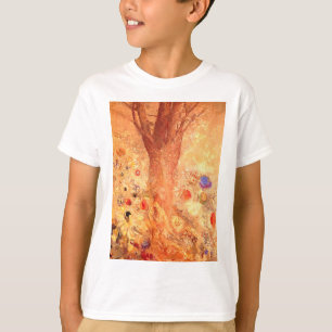 Buddha by Symbolist Painter Odilon Redon T-Shirt