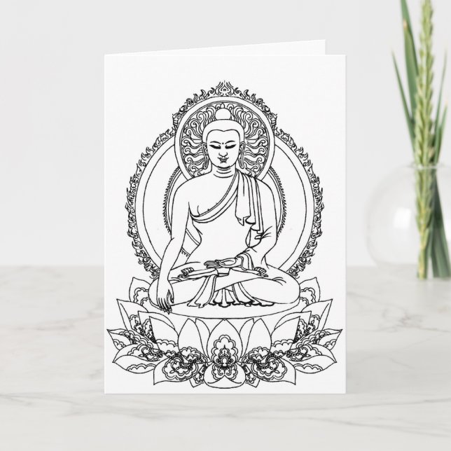 Buddha Card (Front)