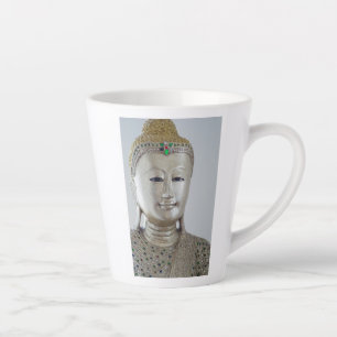 Buddha, Chiang Rai, Thailand Latte Mug