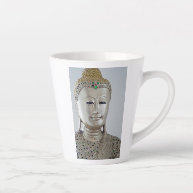 Buddha, Chiang Rai, Thailand Latte Mug (Right)