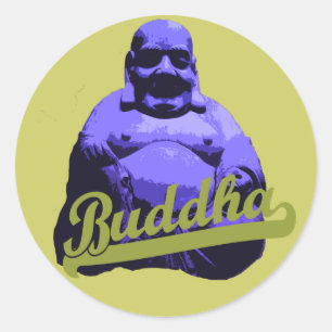 Buddha Classic Round Sticker