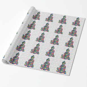 BUDDHA Consciousness : Rolled into JEWELS Wrapping Paper
