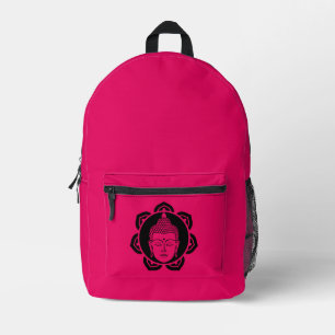 Buddha Decorative Printed Backpack