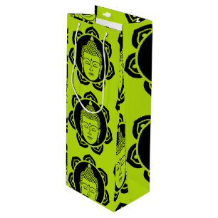 Buddha Decorative Wine Gift Bag