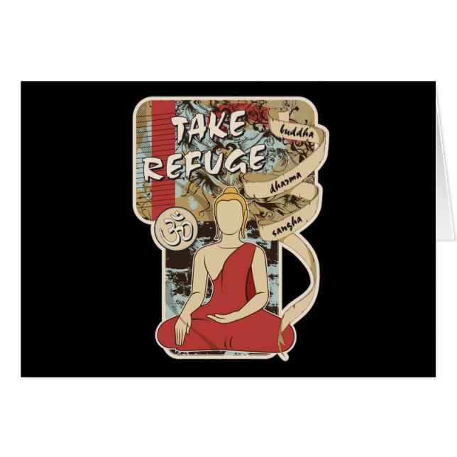 Buddha, Dharma and Sangha (Front Horizontal)