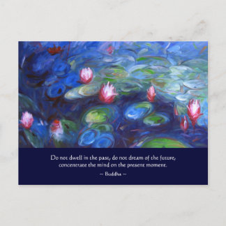 Buddha: Do not dwell in the past Postcard
