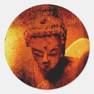 Buddha Dreams Classic Round Sticker